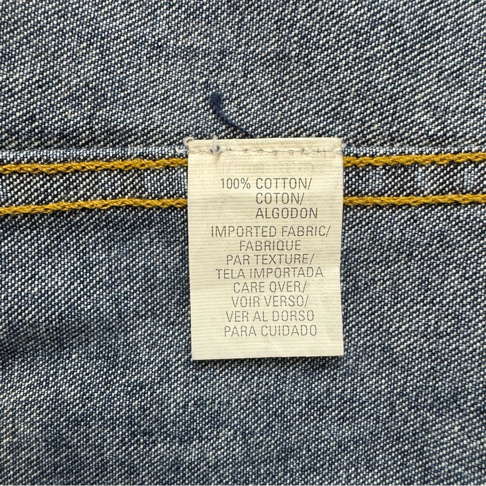 Anne Klein vintage denim tailored denim blazer, Bloomingdale’s y2kSz 6 Petite - Picture 15 of 17